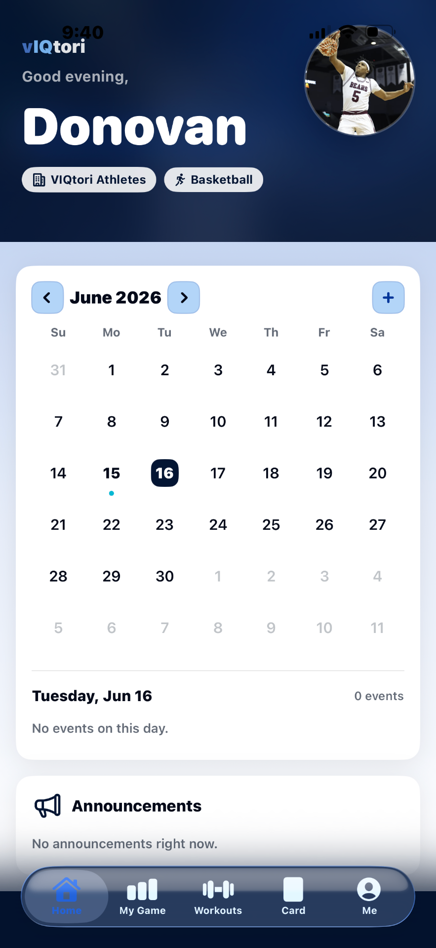 vIQtori mobile app screens